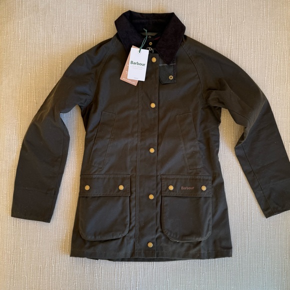Barbour Acorn Waxed Cotton Jacket - Picture 3 of 7